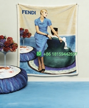 Fendi Throw Blankets
